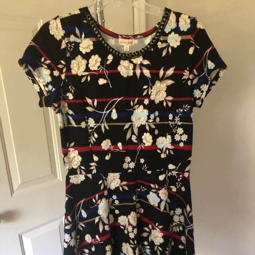Maison Jules Floral Dress